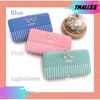 ♥TMALL88♥ Dompet wanita Import B59 Ellieth Korea Heel Style Women Wallet Import