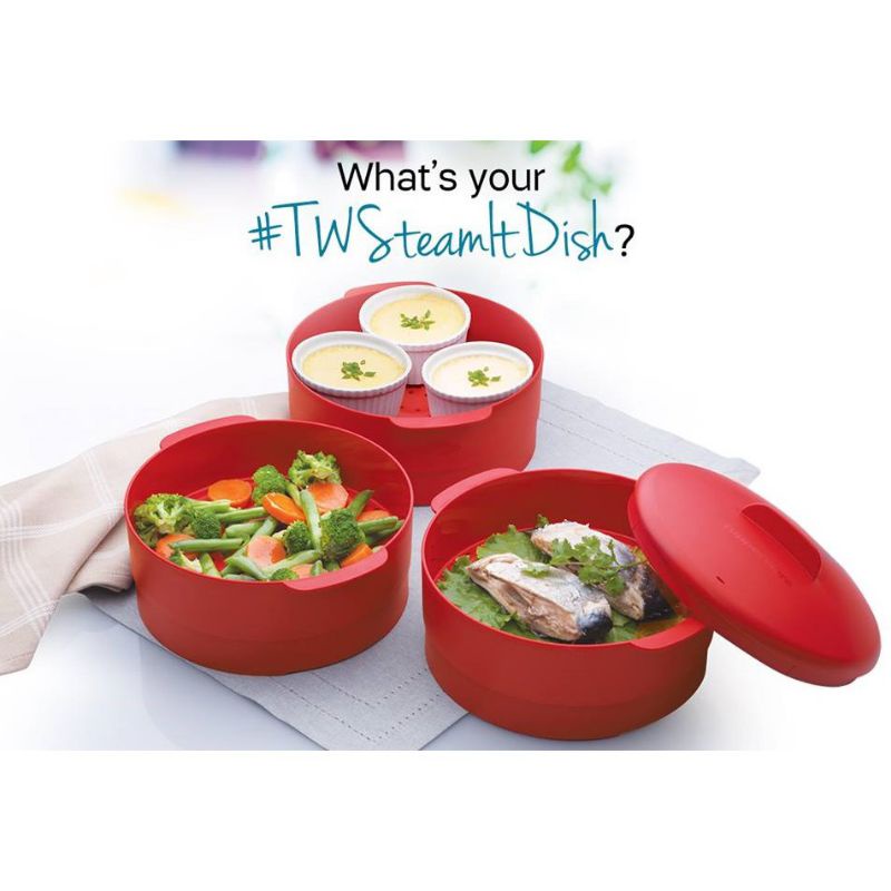 TW steam it dish 3 layer free box