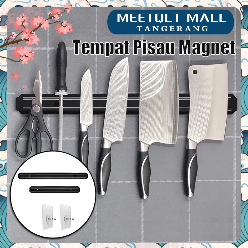 ★33/50CM★ Tempat Pisau Magnet/Gantungan Pisau Magnet Dapur/Magnetic Knife Holder