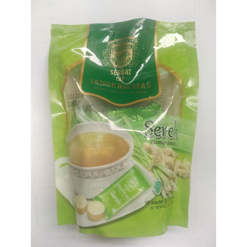 

Serbat Jangkrik Mas Sereh Lemon Grass