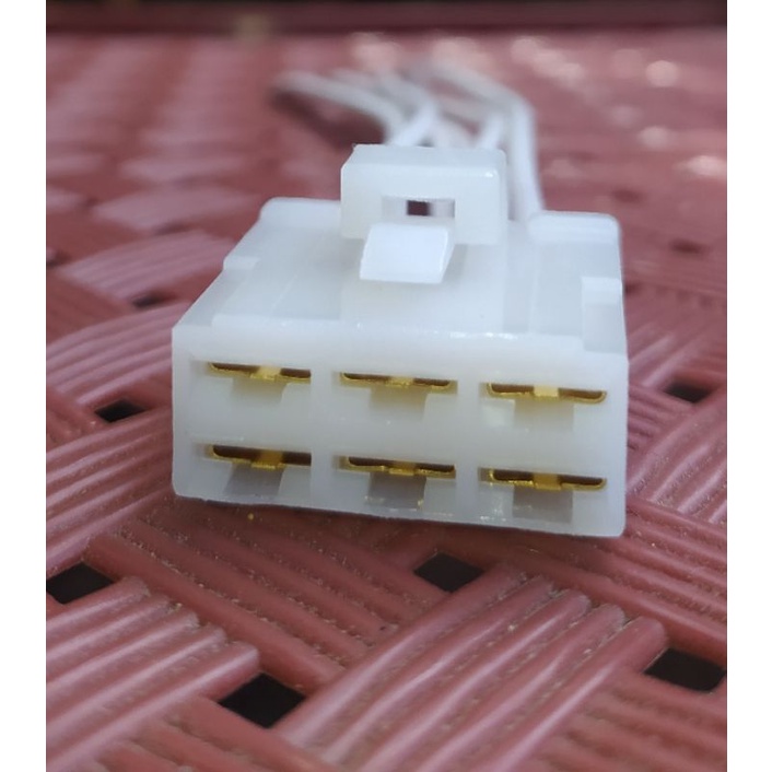 soket kiprok, pin 6 old  CB 150r cbr 150 kpp kabel tebal,