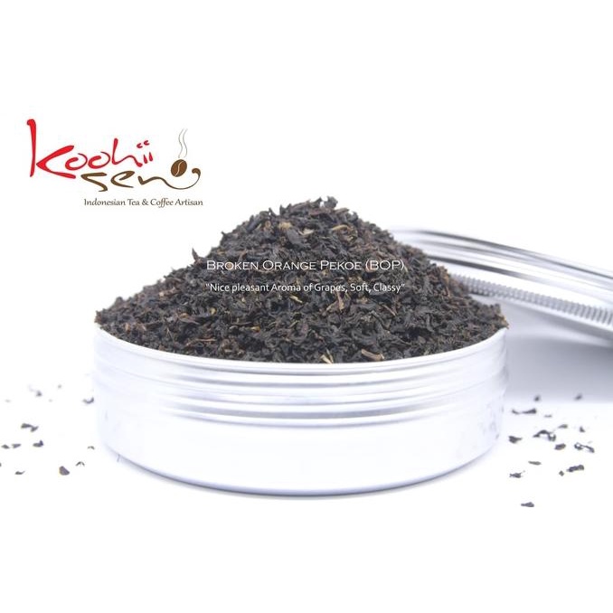 

(BISA COD) 1 KG BOP Black Tea Broken Orange Pekoe Indonesia Produk Lokal Alami STOK TERBATAS Kode 4