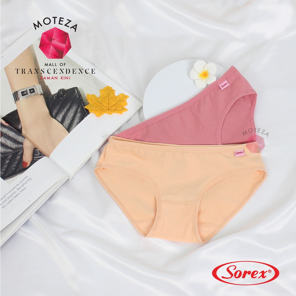 BISA PILIH WARNA Sorex Celana Dalam Wanita - CD 1227 - Mini Panty - Katun Soft &amp; Comfort - M - XXL