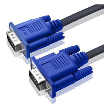 CABLE VGA MALE MALE 10M MONITOR LCD / LED KABEL MALE TO MALE 15 PIN 10 METER