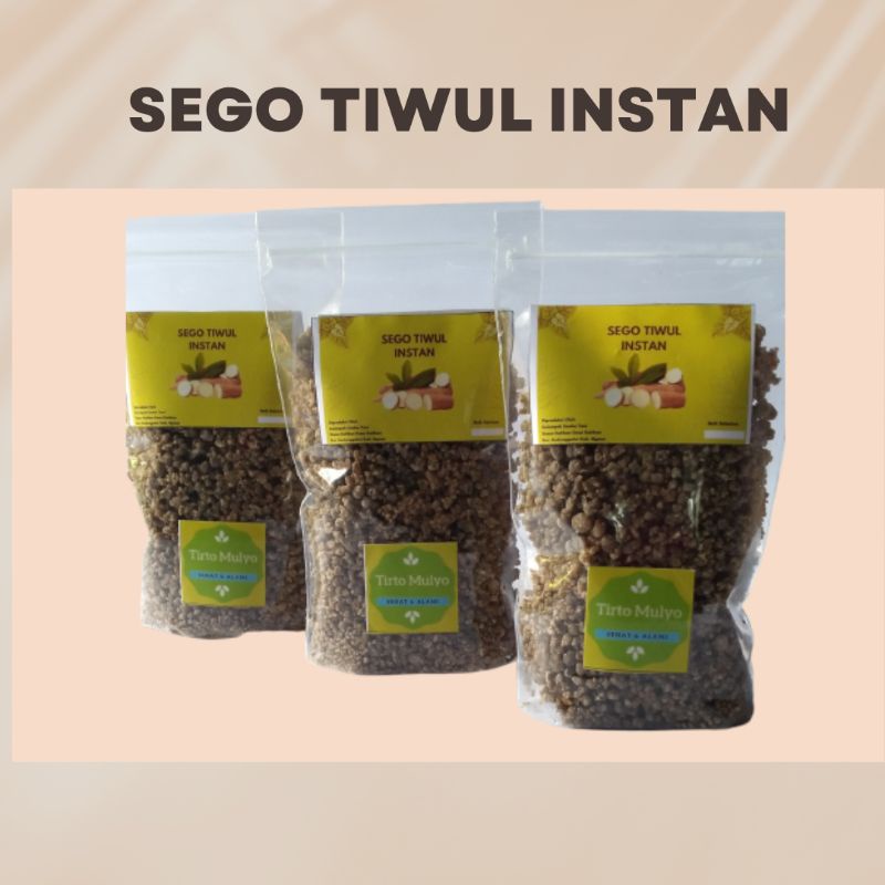 

Sego Tiwul Instan Tirto Mulyo