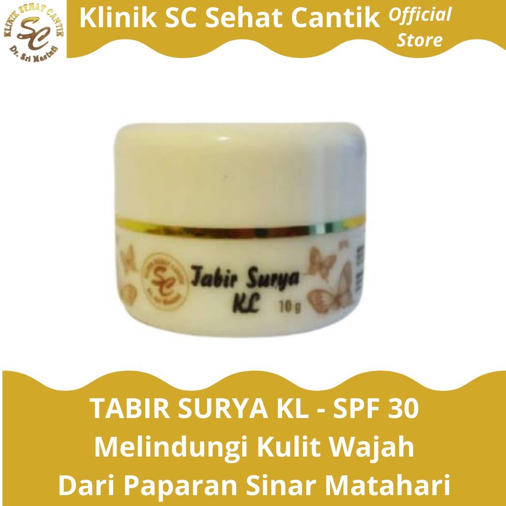 Cream Krim Pagi Siang TABIR SURYA - SPF 30 - SUNCARE TERBAIK - Klinik SC Sehat Cantik - Konsultasi