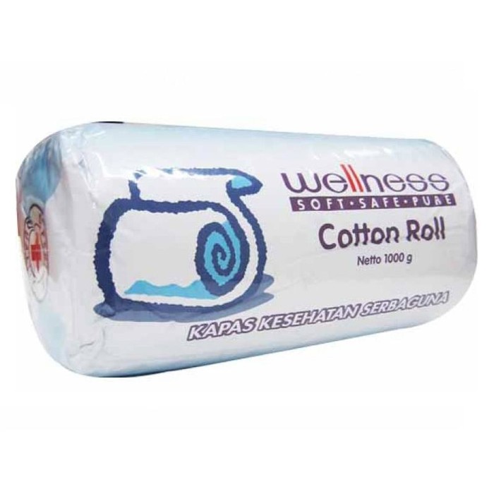 Wellness Cotton Roll Kapas Gulung 1000gr