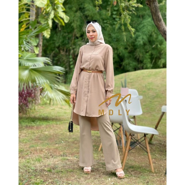 BAJU ATASAN TUNIK PREMIUM WANITA TERBARU ZALIKA By MDLY