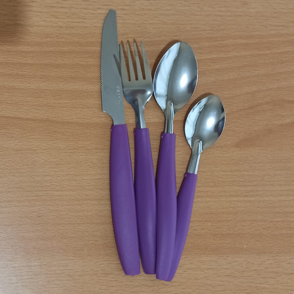 KUP - COD MURAH CUCI GUDANG - SET SENDOK GARPU DAN PISAU MAKAN