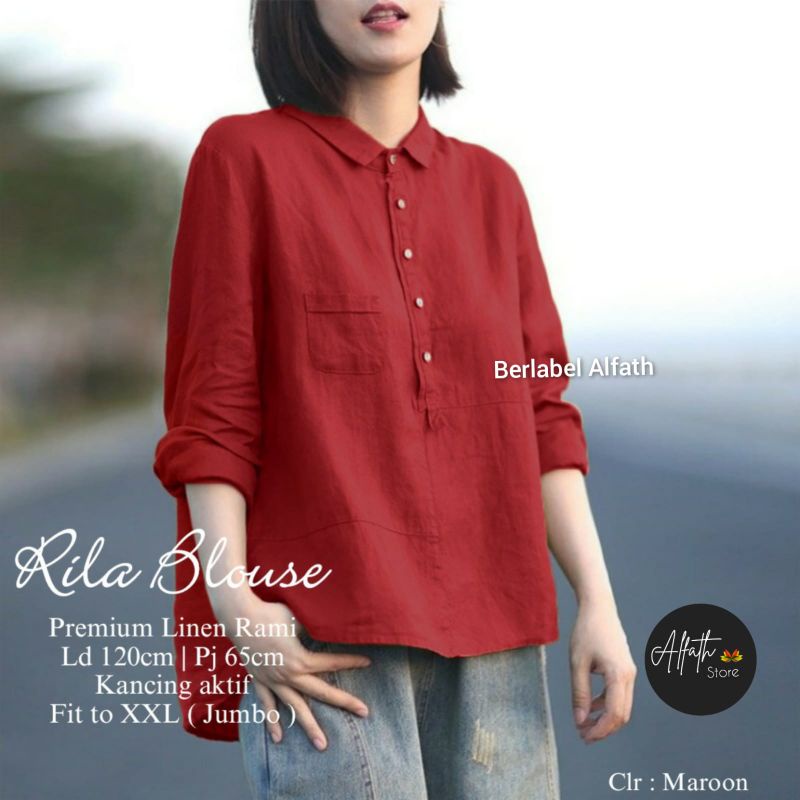RILA RIMA BLOUSE by Alfath