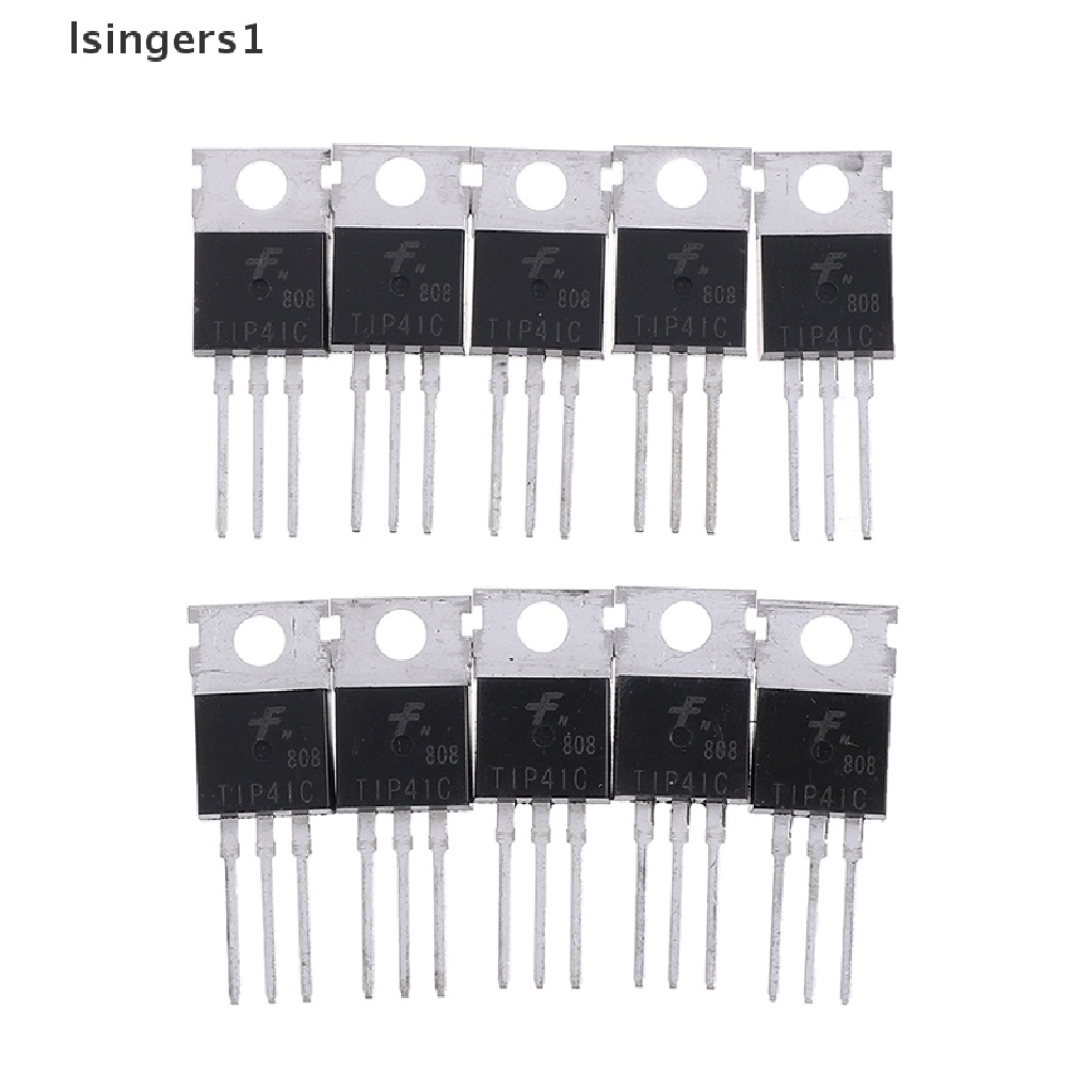 (lsingers1) 10pcs transistor TIP41C TIP41 NPN TO-220