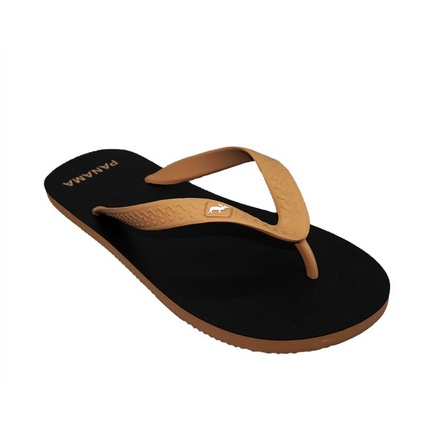 Sandal Panama Mono Male MCM04 Black Cream Original