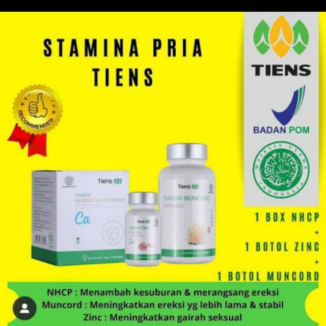 Penguat Stamina Pria Tiens / Suplemen Vitalitas Pria / Obat Kuat / Strongman MURAH