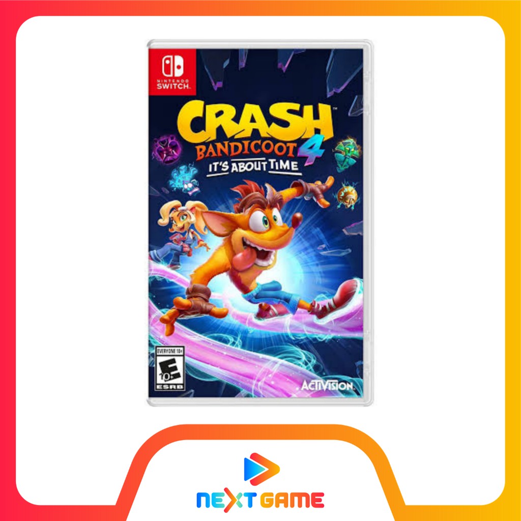 Nintendo Switch Crash Bandicoot 4 It's About Time