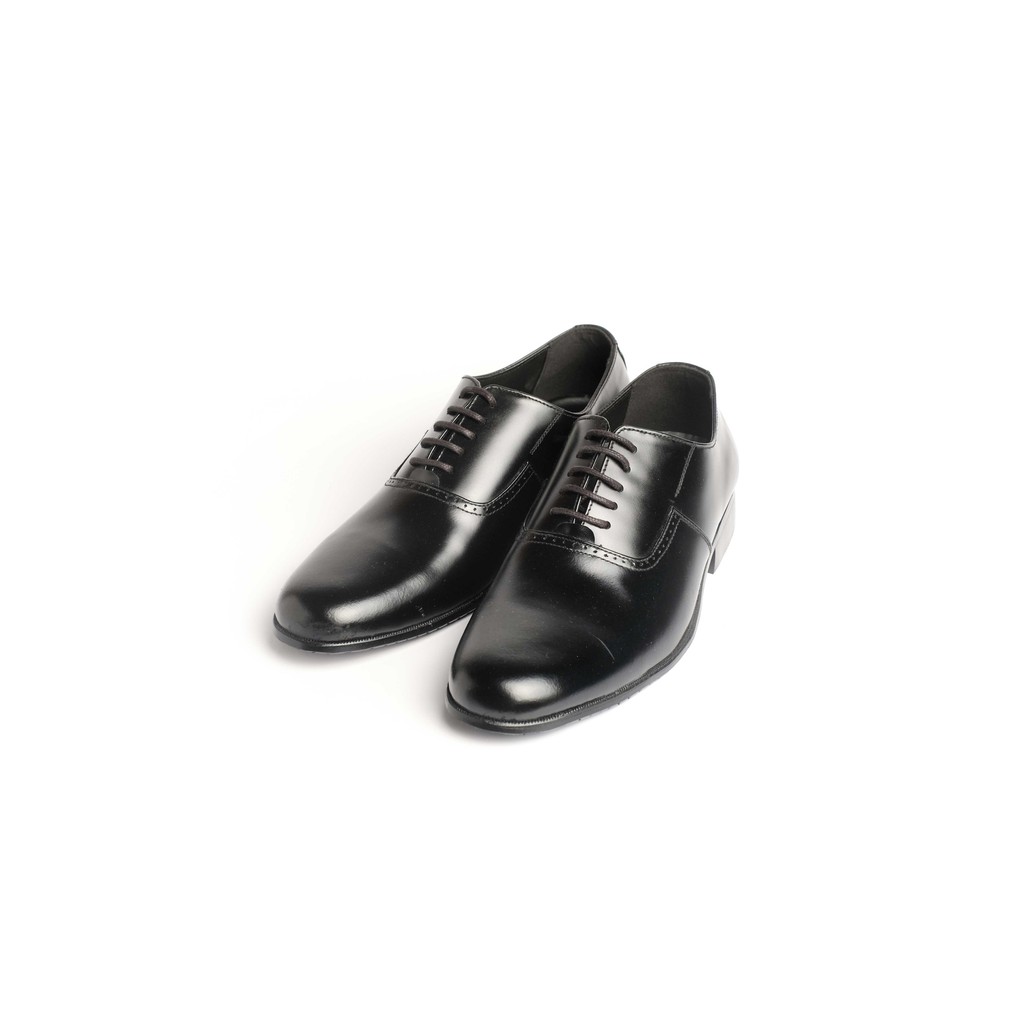 Sepatu Pantofel Pria - Winshor - Oxford Riot - Black