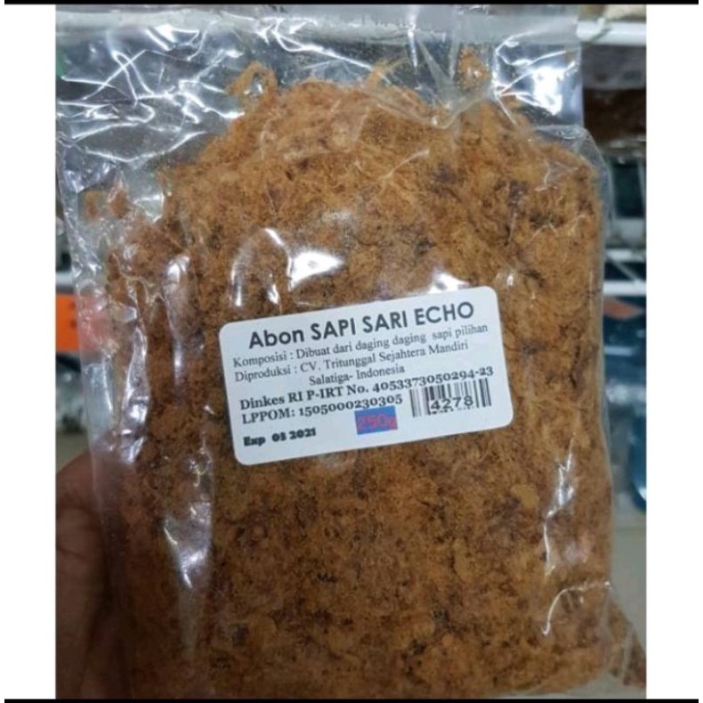 

250gr SARI ECHO ABON SAPI