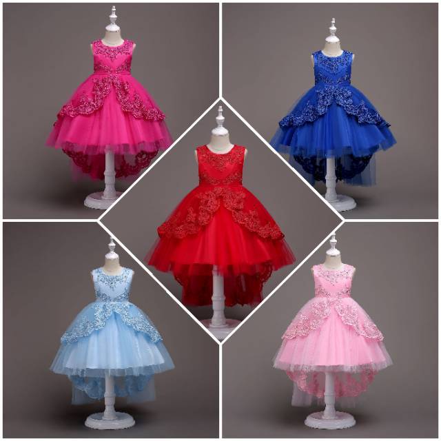 MADELYN DRESS PESTA NATAL ANAK  PEREMPUAN  GAUN  TUTU ANAK  