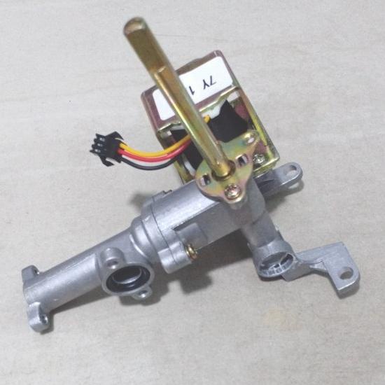 Gas Inlet Water Heater Lpg Solenoid Valve + Connector Burner Kompor