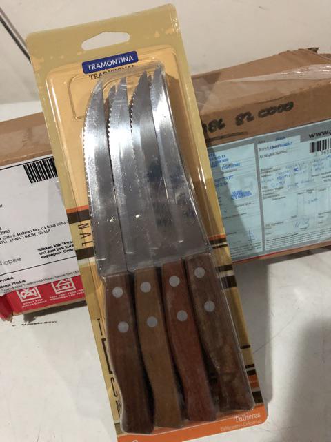 Tramontina Tradicional Pisau Steak Set [12 Pcs]