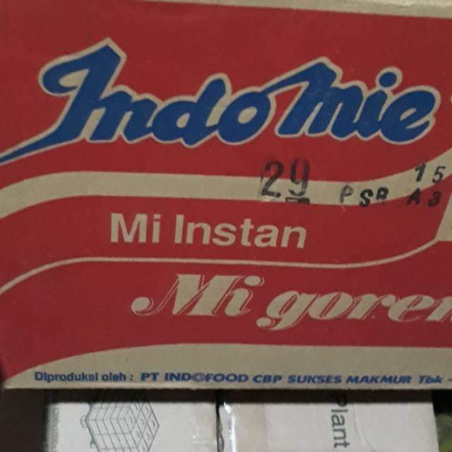 

1 dus indomie goreng dan kuah isi 40bungkus