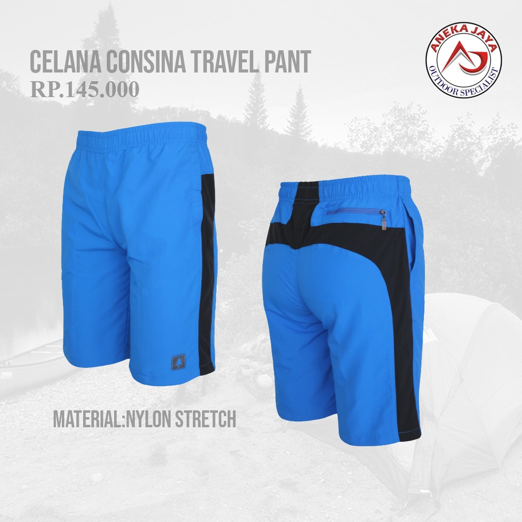 CELANA CONSINA PENDEK TRAVEL PANT