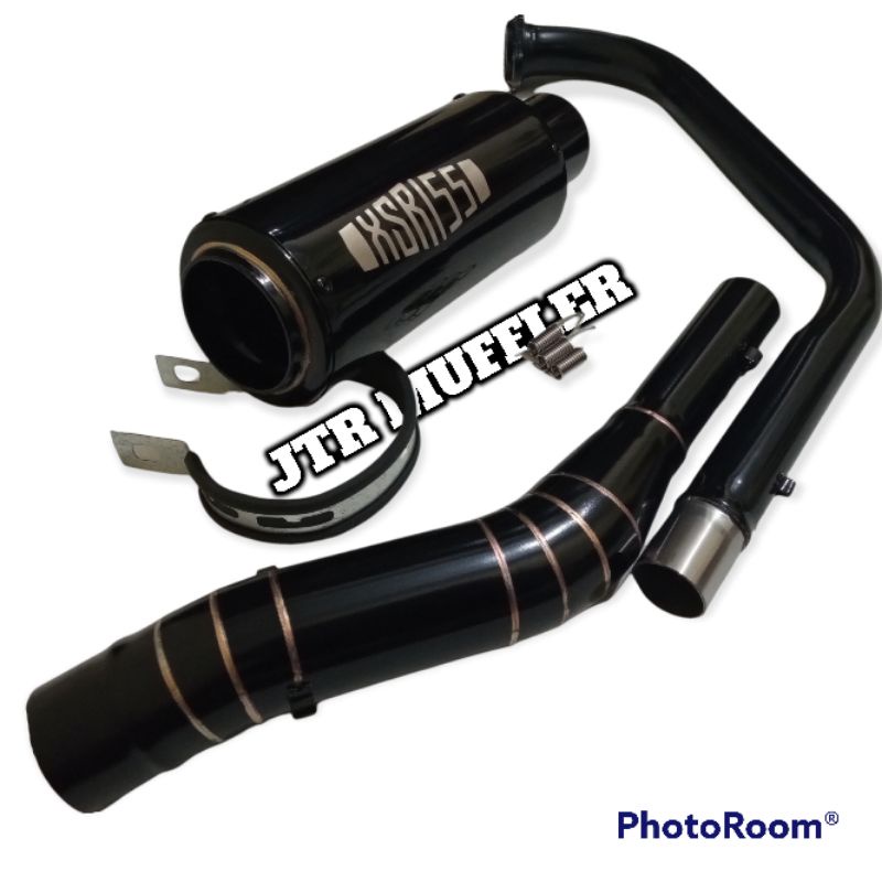 knalpot custom yamaha XSR 155 XSR155 fullset