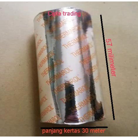 

New Kertas Thermal / Thermal Paper - Thermarol - 57mm x 30Meter Limited