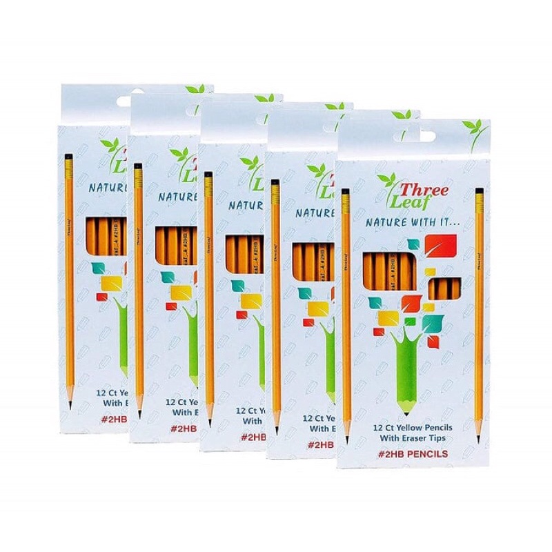 

Pencils 2HB 12pcs import Three Leaf dan Bazic products
