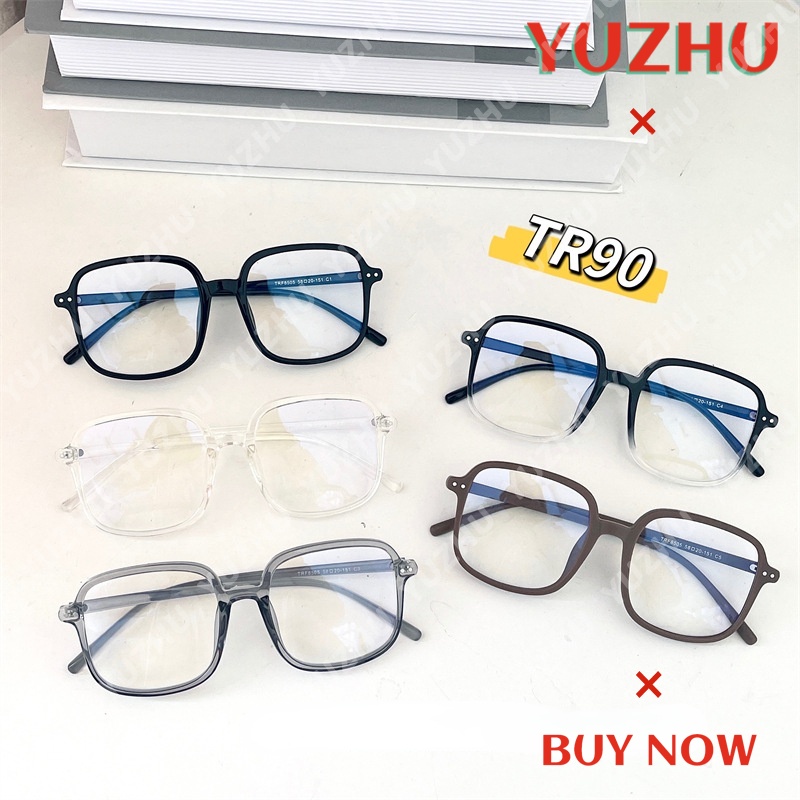 （YUZHU）COD INS Fashion Square Frame Kacamata Anti Cahaya Biru untuk Wanita