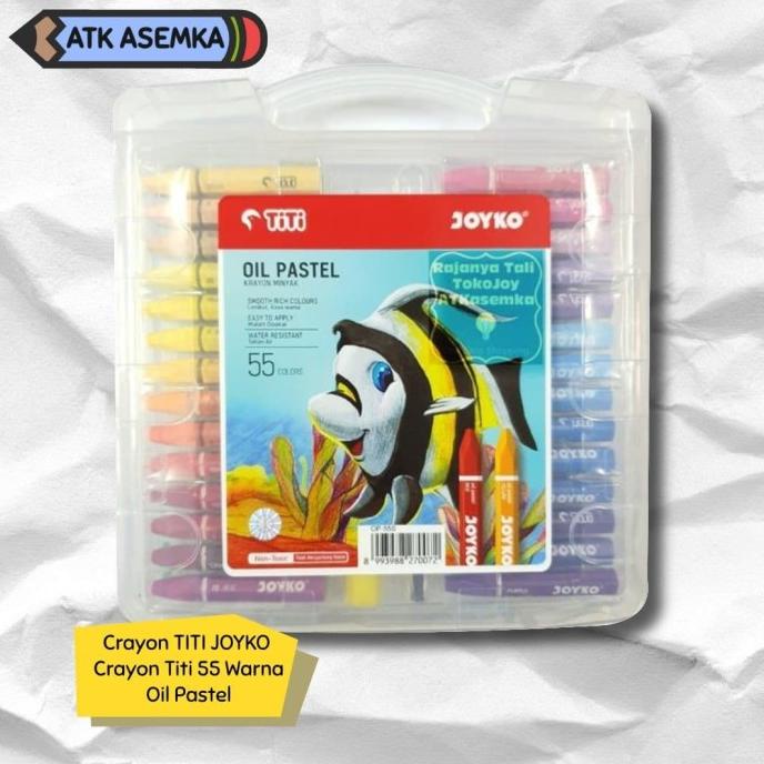 Crayon Titi 55 Warna / Krayon Titi 55 Warna