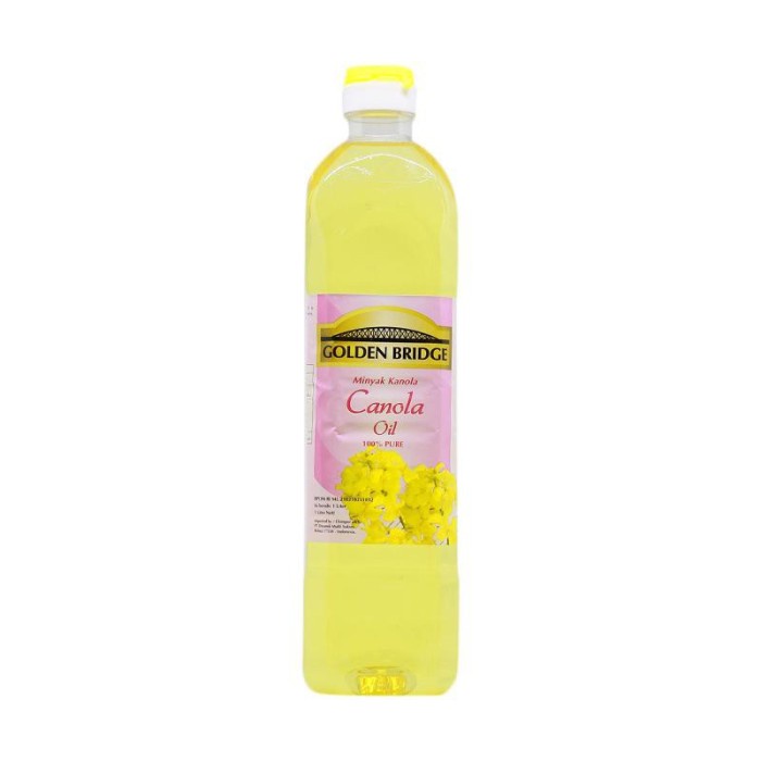 

Golden Bridge Canola Oil 1000Ml