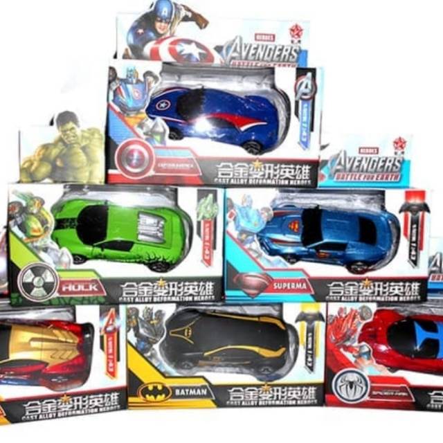 Robot mobil transformers figure diecast