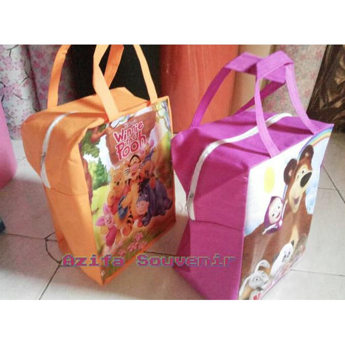 

Goodie Bag Tas Souvenir Ulang Tahun & Ultah Anak Model Resleteng