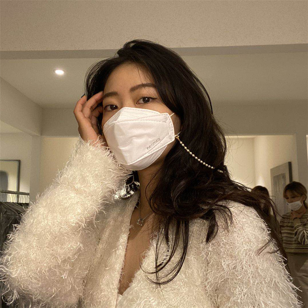 【COD Tangding】Hanging Chain Korea East Gate Same Glasses Hanging Chain Anti-throw Neck Necklace Accessories