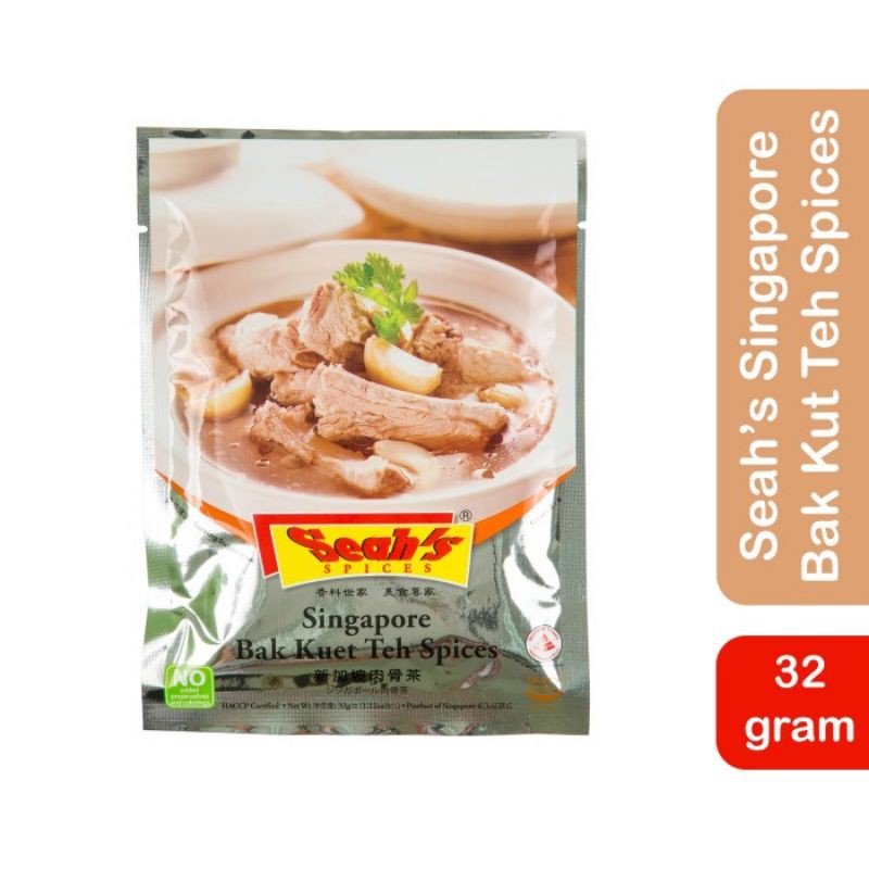 

Seah's Bak Kut Teh Spices 32gr Bumbu Bakut Bakkut Tea Singapore Seah Bak Kut Seahs Bak Kuet