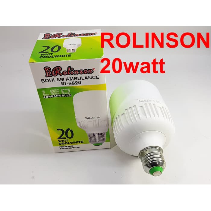 Lampu LED CAPSUL 20 watt Merk ROLINSON Cahaya cool white