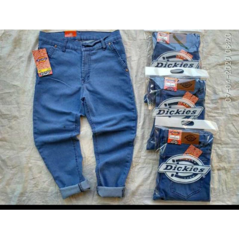 CELANA JEANS SLIMFIT PANJANG BAHAN MELAR/NGARET