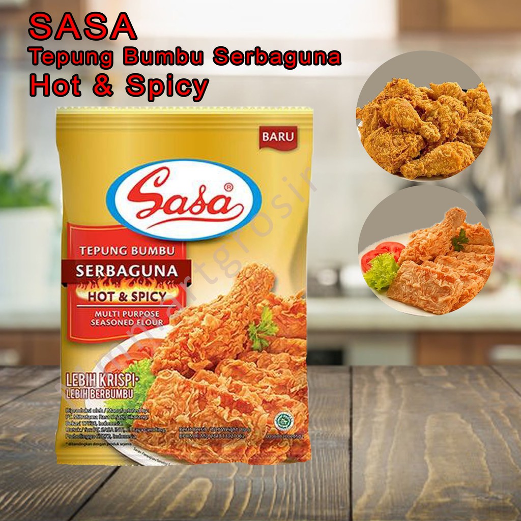 Sasa / tepung hot creaspe / 210g / Tepung siap pakai