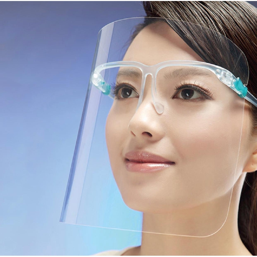 APD FACE SHIELD BAHAN IMPORT ANTI PECAH