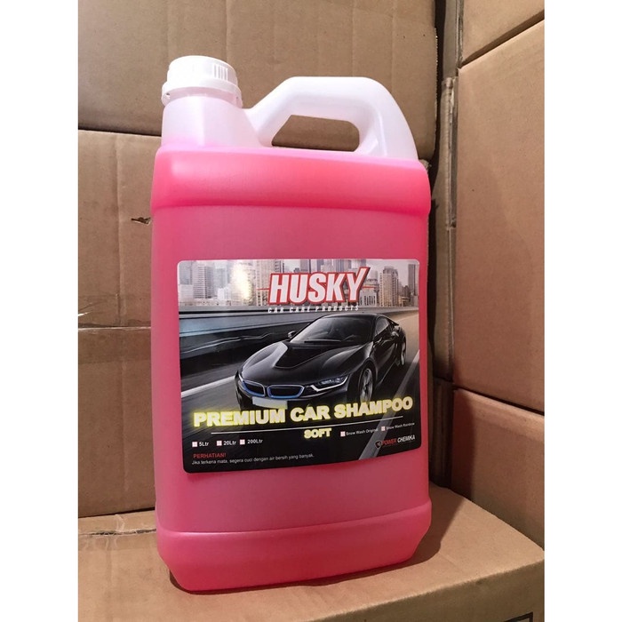 Shampo Mobil 5 Ltr Shampo Snow Wash Sabun Cuci Mobil (Gojek/Grab)