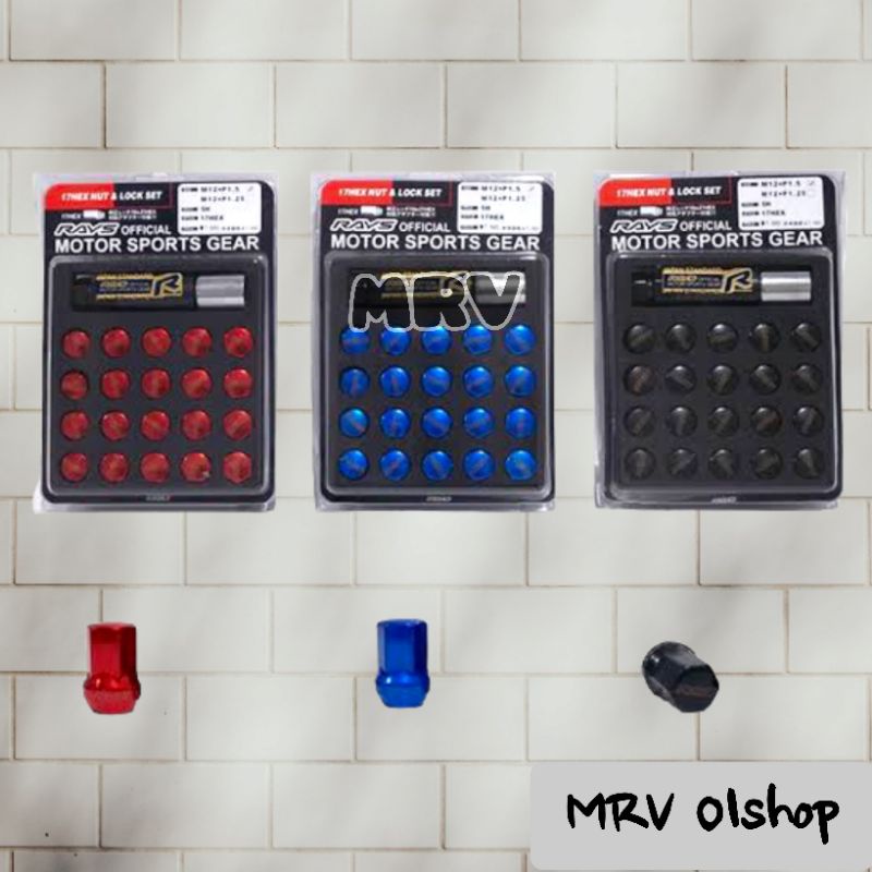 MUR BAUT RODA VELG Mobil Racing RAYS / LUG NUT RAYS