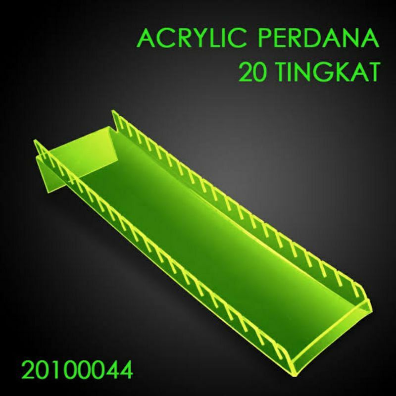 AKRILIK GERIGI UK 6 X 27 (20 TINGKAT)