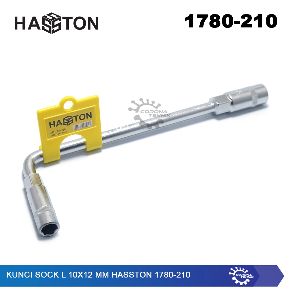 Hasston 1780-210 - Kunci Sock L 10x12 mm