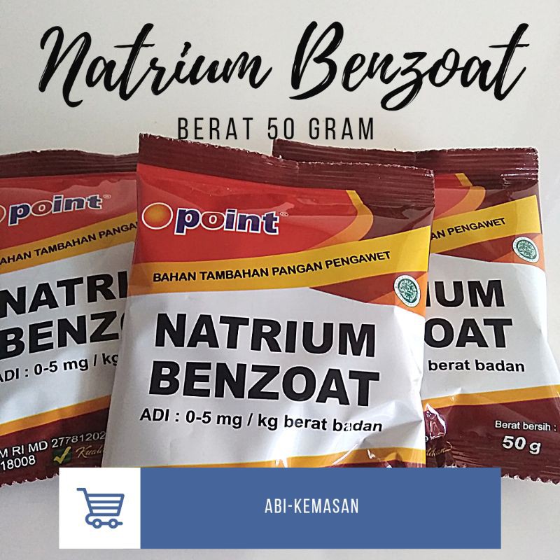 

Natrium Benzoat Bahan Pengawet Pangan Merk Point