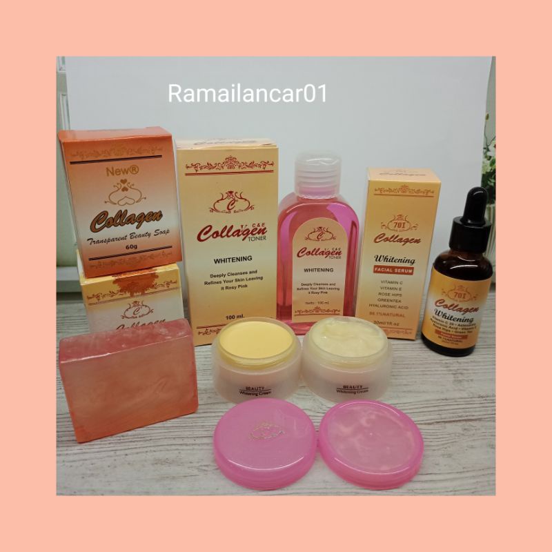 Paket Cream Collagen Lengkap 5in1  Original | Cream Collagen Asli