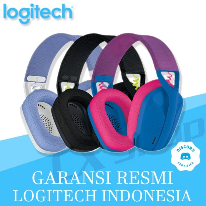 Logitech G435 Headset Gaming Bluetooth Wireless Ultra-light