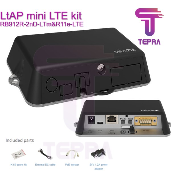 MikroTik LtAP mini LTE kit RB912R-2nD-LTm&amp;R11e-LTE