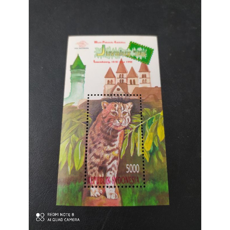

BL 3597 Souvenir Sheet Prangko Infonesia Seri Juvalux 98 MNH ready