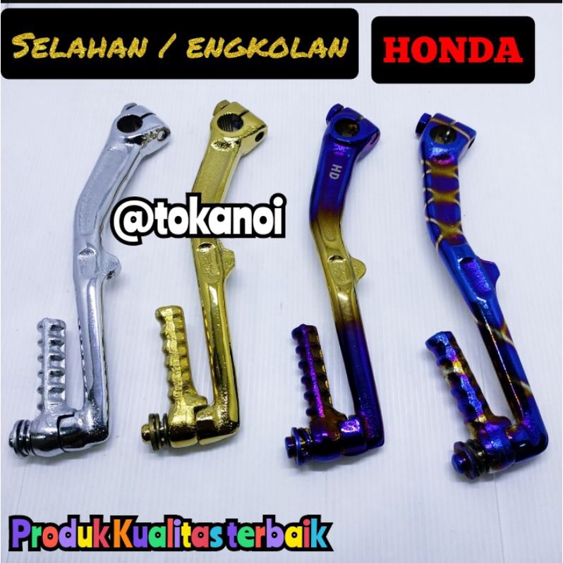 Engkolan Two Tone  Chrome Blue x Gold Honda Scoopy Beat, Vario 110 125 150,Spacy Fi