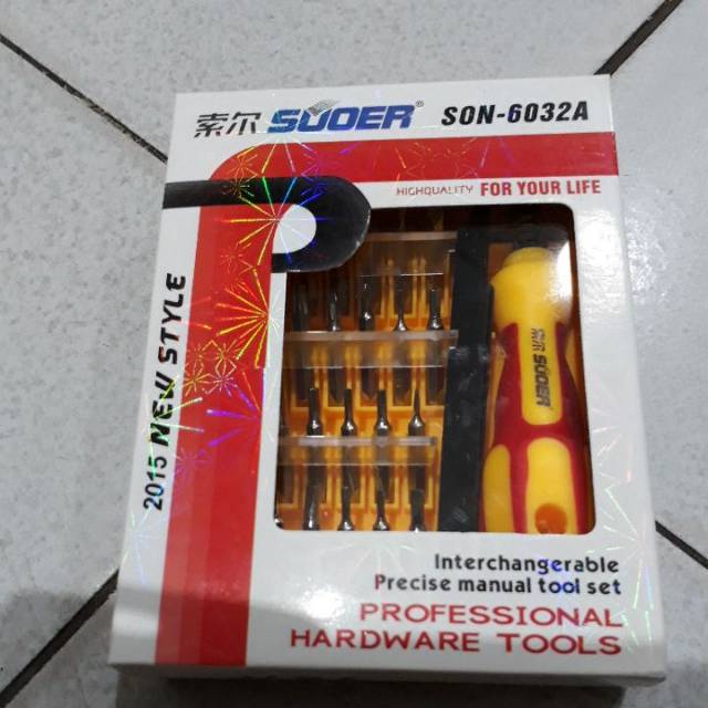 Obeng set laptop hp